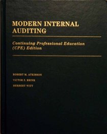 Modern Internal Auditing: Continuing Professional Education (Cpe Edition)