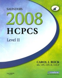 Saunders 2008 HCPCS Level II (Standard Edition) (Saunders Hcpcs Level II)