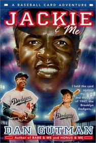 Jackie and Me (Baseball Card Adventures (Library})