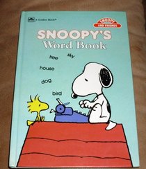Snoopy's Word Book Beginner Book (Golden Books for Beginners)