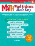 Math Word Problems Made Easy: Grade 4 (Math Word Problems Made Easy)