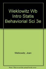 Introductory Statistics for the Behavioral Sciences: Workbook