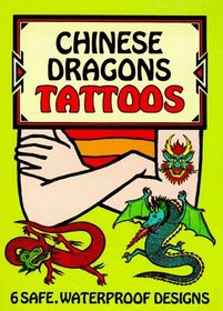 Chinese Dragons Tattoos (Temporary Tattoos)