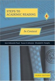 Steps to Academic Reading 4: In Context, Third Edition
