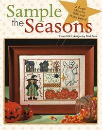 Sample the Seasons in Cross Stitch (Leisure Arts #3836)