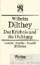 Das Erlebnis und die Dichtung: Lessing, Goethe, Novalis, Holderlin (Reclam-Bibliothek) (German Edition)
