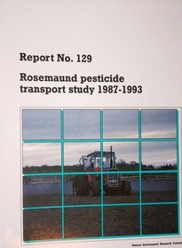 Rosemaund Pesticide Transport Study 1987-1993