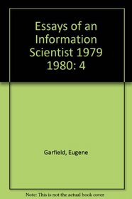 Essays of an Information Scientist, Vol:4, 1979-80
