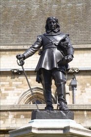 Oliver Cromwell Statue by Parliament London UK Journal: 150 page lined notebook/diary