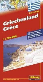 Rand McNally Hallwag Greece International Map (Quellen Und Forschungen Zur Agrargeschichte)