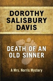 Death of an Old Sinner (The Mrs. Norris Mysteries)