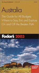 Fodor's Australia 2003