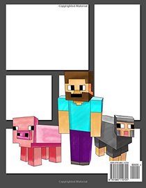 Blank Comic Book for Minecrafters: Create Your Own Comic Book Strip, Variety of Templates for Comic Book Drawing for kids, blank comic book for kids to write their own Minecraft stories and drawings