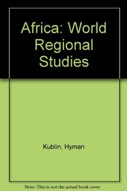 Africa (World Regional Studies)
