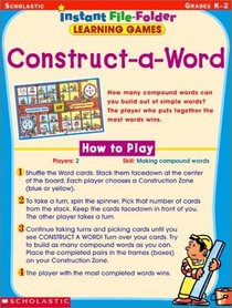 Construct-a-Word (Instant File-Folder Games, Grades K-2)