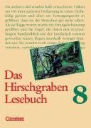 Das Hirschgraben Lesebuch, Allgemeine Ausgabe, Neu, neue Rechtschreibung, 8. Schuljahr