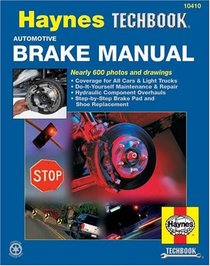 Haynes Repair Manual: Automotive Brake Manual