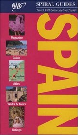 Spain Spiral Guide (Aaa Spiral Guides)