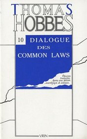Dialogue entre un philosophe et un legiste des common-laws d'Angleterre (Bibliotheque des textes philosophiques)