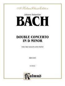 Double Concerto in D Minor (Kalmus Edition)