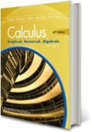 Calculus Graphical, Numerical, Algebraic, AP Edition, Annotated Teachers Edition, 5th Edition