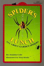 Spider's Lunch: All About Garden Spiders (All Aboard Reading (Hardcover))