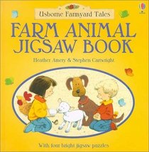 Farm Animal Jigsaw Book