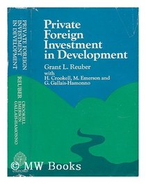 Private Foreign Investment in Development