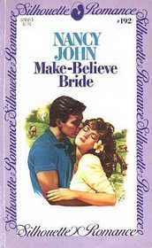 Make-Believe Bride (Silhouette Romance, No 192)