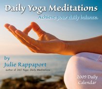 Daily Yoga Meditation 2009 Daily Boxed Calendar (Calendar)