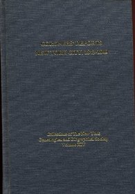 Coroners' reports, New York City, 1843-1849 (Collections of the New York Genealogical and Biographical Society)
