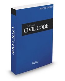 California Civil Code 2014: Desktop Edition
