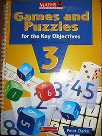 Maths Plus: Games and Puzzles for the Key Objectives Year 3