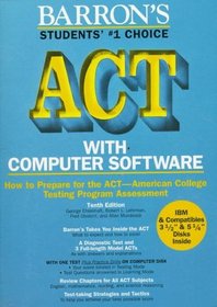 How to Prepare for the Act: American College Testing Assessment Program/Book  Disks