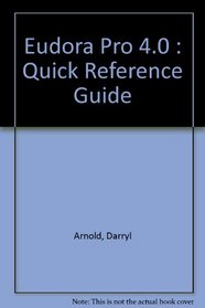 Eudora Pro 4.0 : Quick Reference Guide