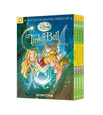 Disney Fairies Graphic Novels Boxed Set: Vol. #1 - 4