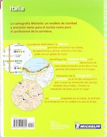 ITALIA - ATLAS DE CARRETERAS MICHELIN (Spanish Edition)