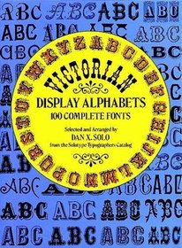 Victorian Display Alphabets (Dover Pictorial Archive Series)