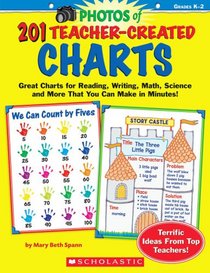 201 Teacher-Created Charts: Easy-to-Make, Classroom-Tested Charts That Teach Reading, Writing, Math, Science & More!