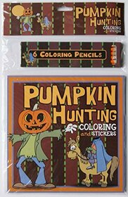 Halloween Pumpkin Hunting Coloring Kit