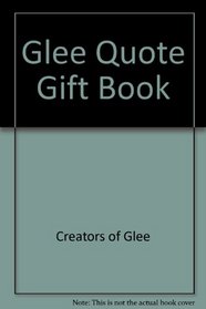 Glee Quote Gift Book