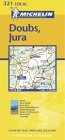 Michelin Doubs, Jura: Includes Plans for Besanon, Lons-Le-Saulnier (Michelin Local France Maps) (French Edition)