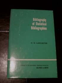 Bibliography of Statistical Bibliographies