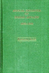 The annual register of Indian affairs: In the Western (or Indian) Territory, 1835-1838 (Missionary series)