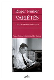 Varietes: L'air du temps (1945-1962) (French Edition)