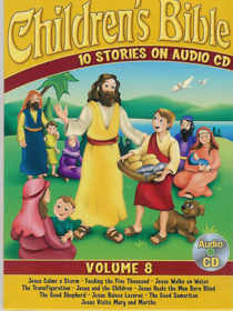 Children's Bible Stories on Audio CD, volume 8