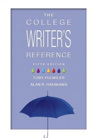 The College Writer's Reference (Tabbed Version) (MyCompLab Series)