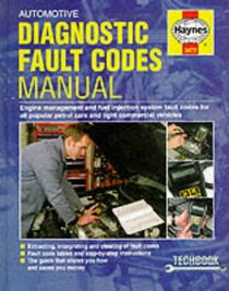 Automotive Diagnostic Fault Codes Manual (Haynes Techbooks)