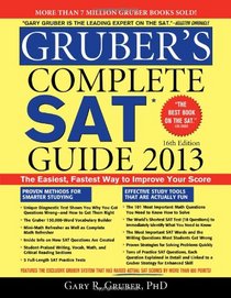 Gruber's Complete SAT Guide 2013, 16E
