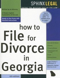 How to File for Divorce in Georgia, 6E (Legal Survival Guides)